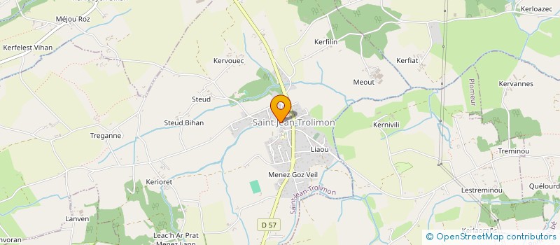 localisation de l'entreprise MADAME ANNIE REBROGLIO  SAINT-JEAN-TROLIMON