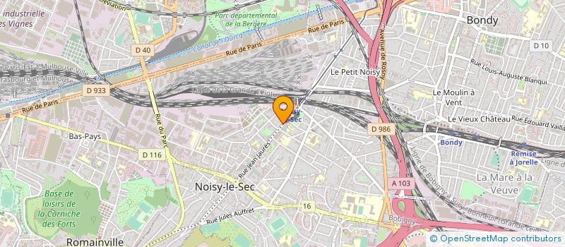 localisation de l'entreprise MADAME ANNIE RENAULT à NOISY-LE-SEC