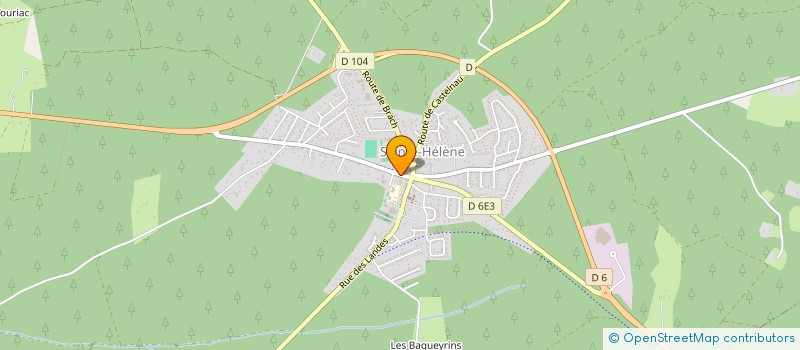 localisation de l'entreprise MADAME ANNIE RETHORE  SAINTE-HELENE