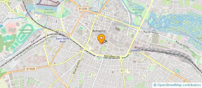 localisation de l'entreprise MADAME ANNIE REVARDEAU à AMIENS
