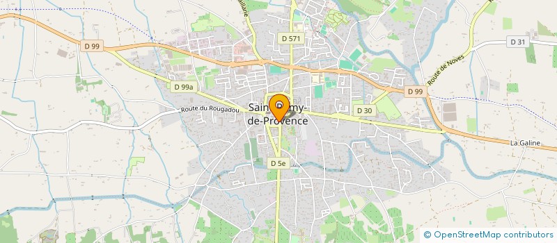 localisation de l'entreprise MADAME ANNIE RIVIERE  SAINT-REMY-DE-PROVENCE