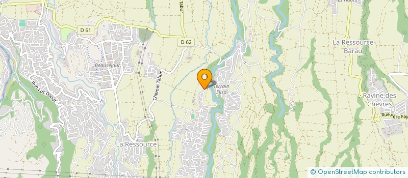 localisation de l'entreprise MADAME ANNIE ROBERT  SAINTE-MARIE