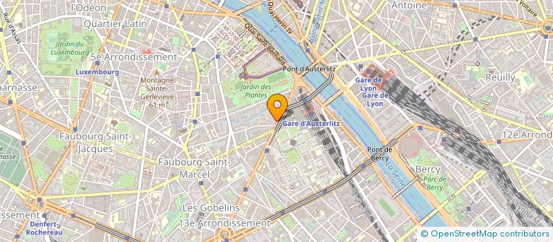 localisation de l'entreprise MADAME ANNIE ROBIN  PARIS