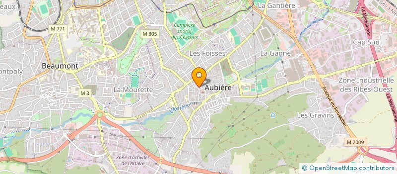 localisation de l'entreprise MADAME ANNIE ROCHAS à AUBIERE