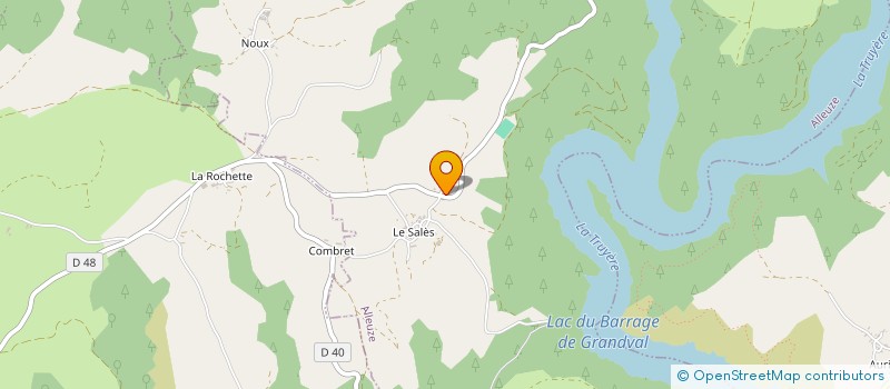 localisation de l'entreprise MADAME ANNIE ROCHE à VABRES