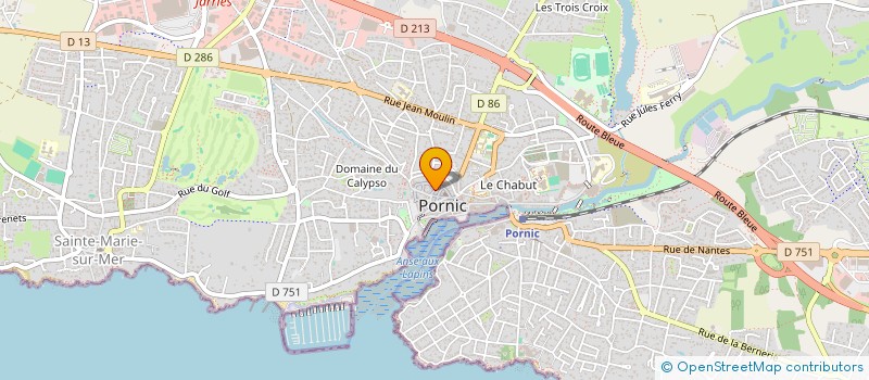 localisation de l'entreprise MADAME ANNIE ROCHER  PORNIC