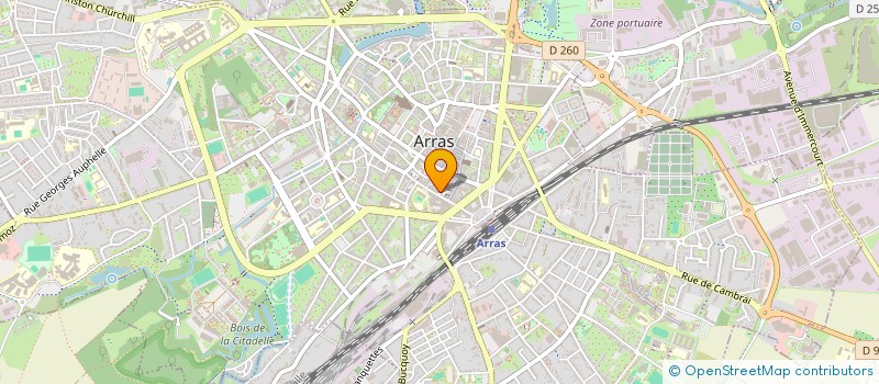 localisation de l'entreprise MADAME ANNIE RODIER à ARRAS