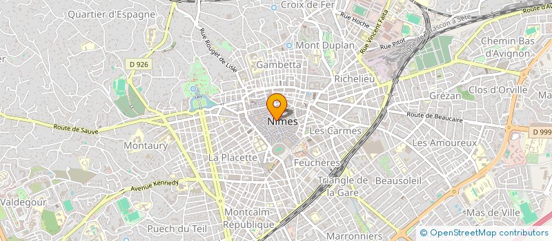 localisation de l'entreprise MADAME ANNIE ROFIDAL à NIMES