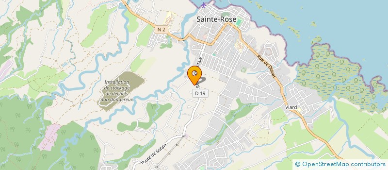 localisation de l'entreprise MADAME ANNIE ROMANA à SAINTE-ROSE