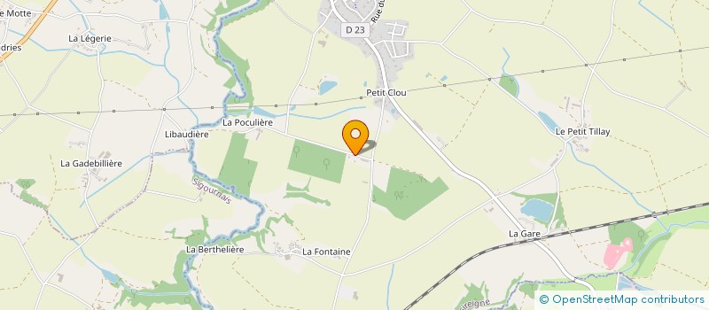 localisation de l'entreprise MADAME ANNIE RONDEAU  MONSIREIGNE