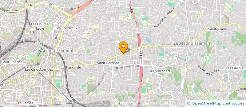 localisation de l'entreprise MADAME ANNIE ROTH à MARSEILLE