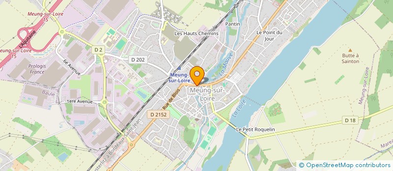 localisation de l'entreprise MADAME ANNIE ROUAH à MEUNG-SUR-LOIRE