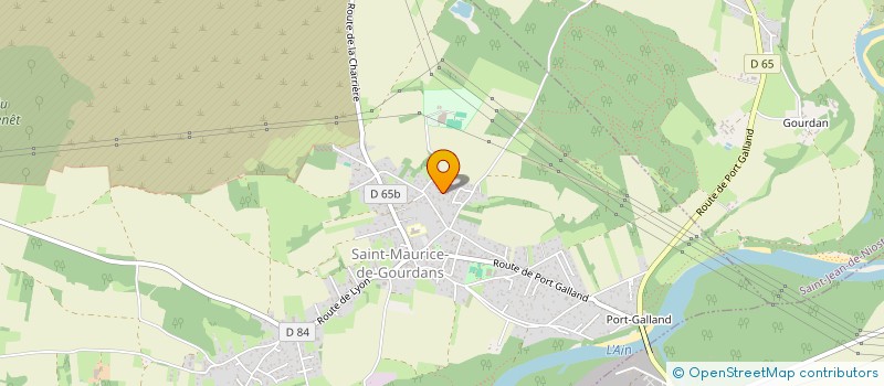 localisation de l'entreprise MADAME ANNIE ROUGEOT  SAINT-MAURICE-DE-GOURDANS