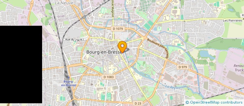 localisation de l'entreprise MADAME ANNIE ROUGERIE à BOURG-EN-BRESSE