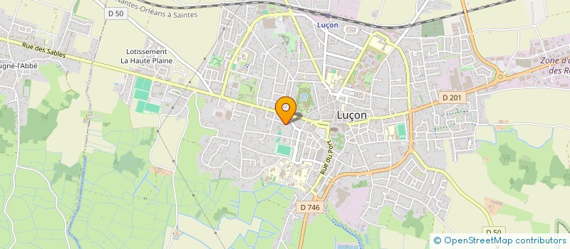 localisation de l'entreprise MADAME ANNIE ROUSSEAU à LUCON