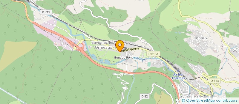 localisation de l'entreprise MADAME ANNIE ROUSSEAU à SAVIGNAC-LES-ORMEAUX