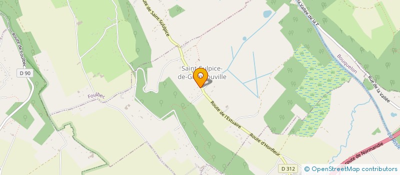 localisation de l'entreprise MADAME ANNIE ROY à SAINT-SULPICE-DE-GRIMBOUVILLE