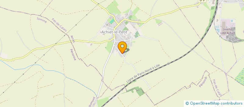 localisation de l'entreprise MADAME ANNIE RYCKOORT  ACHIET-LE-PETIT