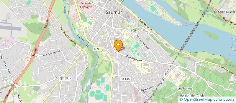 localisation de l'entreprise MADAME ANNIE SACLIER  SAUMUR