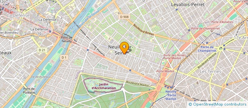 localisation de l'entreprise MADAME ANNIE SAID à NEUILLY-SUR-SEINE