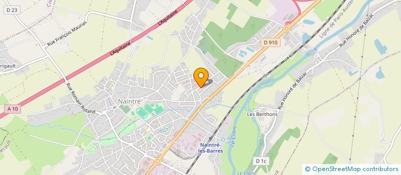 localisation de l'entreprise MADAME ANNIE SAKSIK à NAINTRE