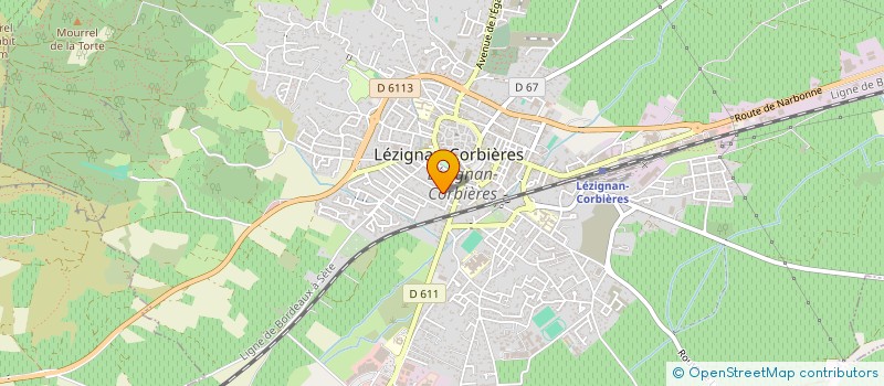 localisation de l'entreprise MADAME ANNIE SALVO  LEZIGNAN-CORBIERES