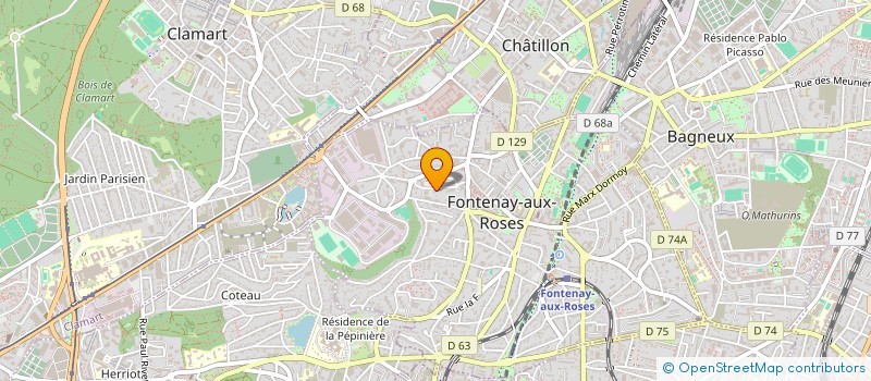 localisation de l'entreprise MADAME ANNIE SAMBOU à FONTENAY-AUX-ROSES