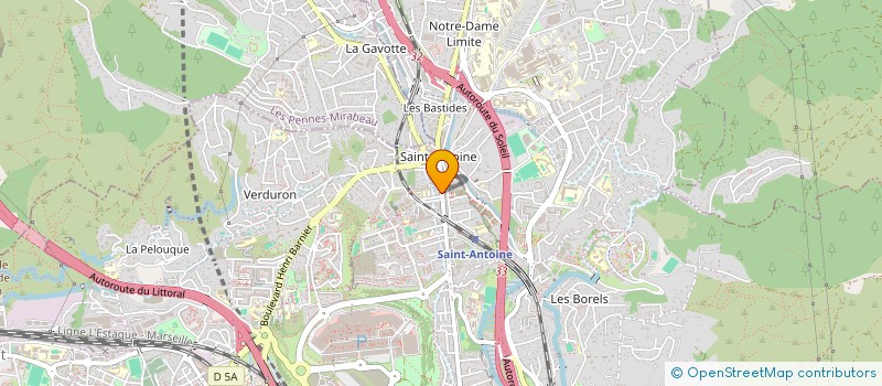 localisation de l'entreprise MADAME ANNIE SARFATI  MARSEILLE