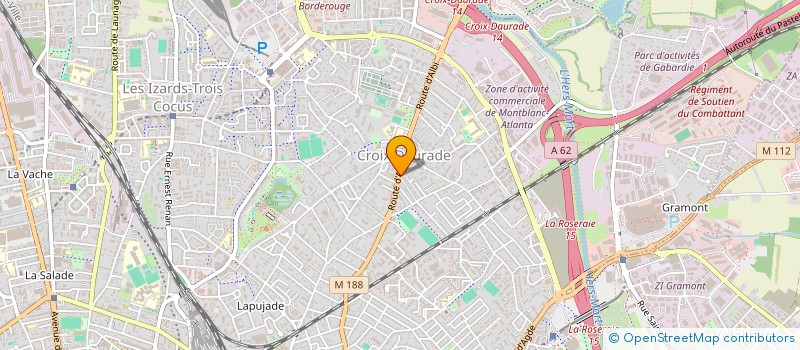 localisation de l'entreprise MADAME ANNIE SAUZEDE à TOULOUSE