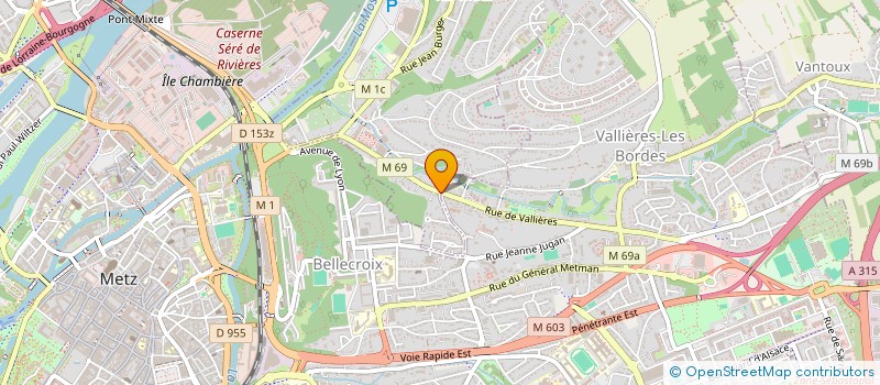 localisation de l'entreprise MADAME ANNIE SAVIO  SAINT-JULIEN-LES-METZ