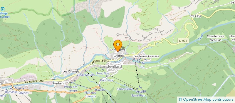 localisation de l'entreprise MADAME ANNIE SEGUIN  VAL-CENIS