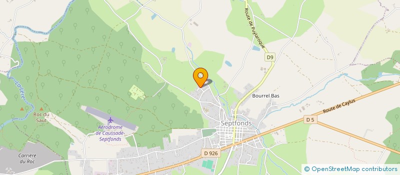 localisation de l'entreprise MADAME ANNIE SEMBEL  LABASTIDE-DE-PENNE