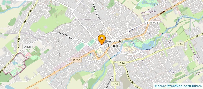 localisation de l'entreprise MADAME ANNIE SEMPE  PLAISANCE-DU-TOUCH