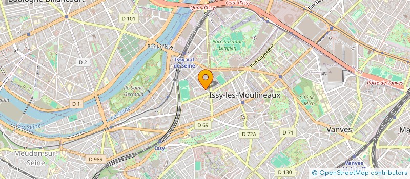 localisation de l'entreprise MADAME ANNIE SIMON à ISSY-LES-MOULINEAUX