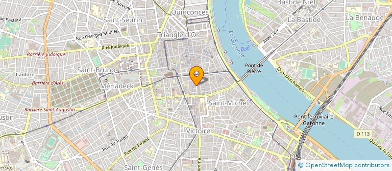 localisation de l'entreprise MADAME ANNIE SONER  BORDEAUX