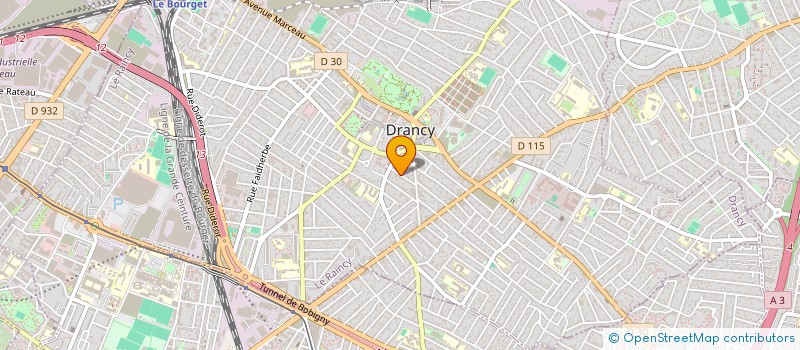 localisation de l'entreprise MADAME ANNIE SPRUMONT LEGOUPIL à DRANCY