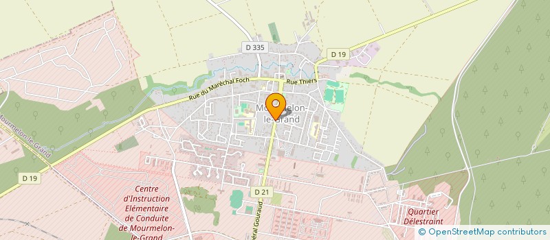 localisation de l'entreprise MADAME ANNIE-STELLA PINTO  MOURMELON-LE-GRAND