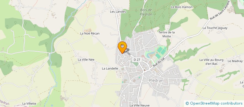 localisation de l'entreprise MADAME ANNIE TANGUY à PLEDRAN