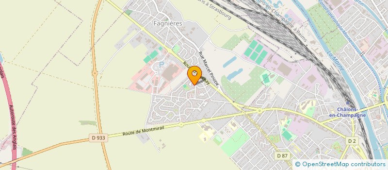 localisation de l'entreprise MADAME ANNIE TATZKE  FAGNIERES