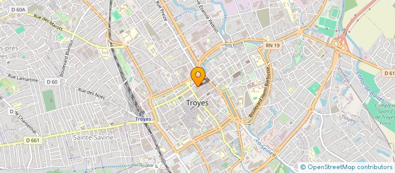 localisation de l'entreprise MADAME ANNIE TERME à TROYES