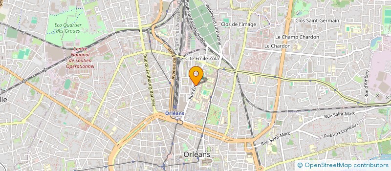 localisation de l'entreprise MADAME ANNIE TEROUTE à ORLEANS