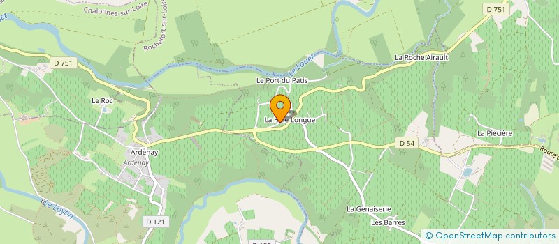 localisation de l'entreprise MADAME ANNIE TERRASSON  VAL-DU-LAYON