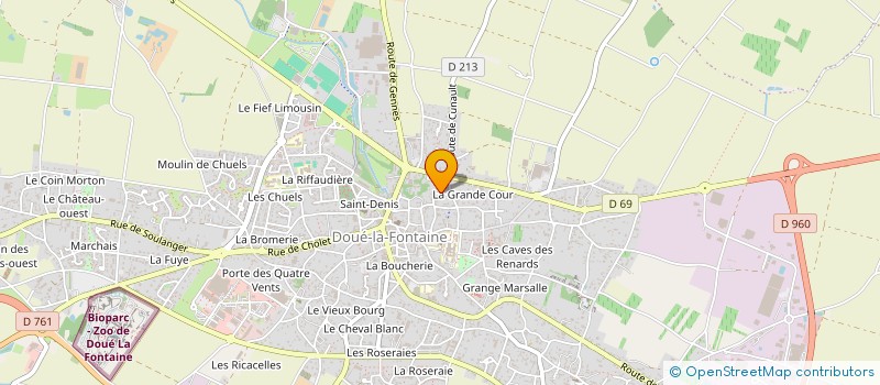 localisation de l'entreprise MADAME ANNIE TESSIER  BROSSAY