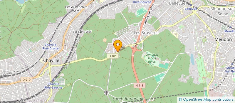 localisation de l'entreprise MADAME ANNIE TORRI à SEVRES