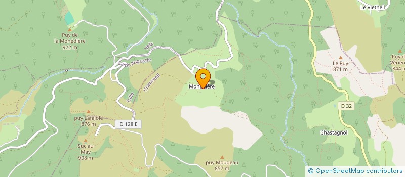 localisation de l'entreprise MADAME ANNIE TRAVERS  CHAUMEIL