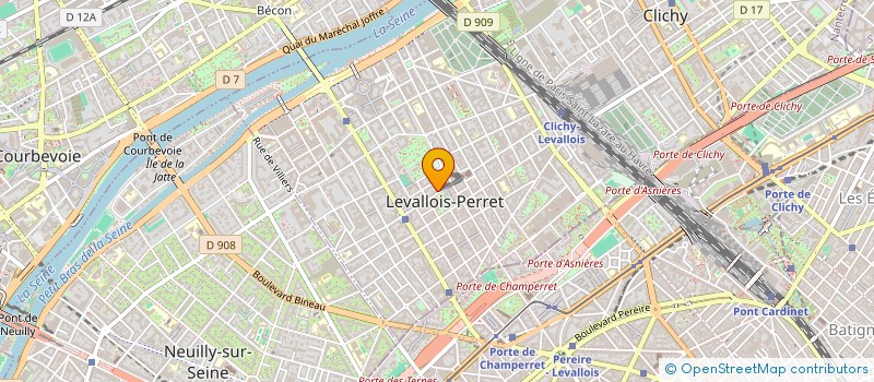 localisation de l'entreprise MADAME ANNIE TRIHOIRE à LEVALLOIS-PERRET