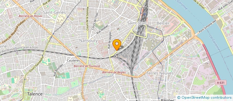 localisation de l'entreprise MADAME ANNIE TRIO à BORDEAUX