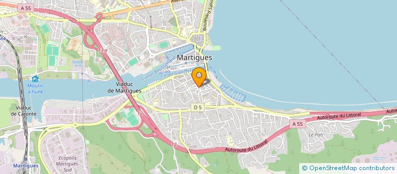 localisation de l'entreprise MADAME ANNIE TUNDIDOR à MARTIGUES
