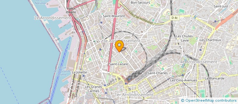 localisation de l'entreprise MADAME ANNIE VASSAL à MARSEILLE