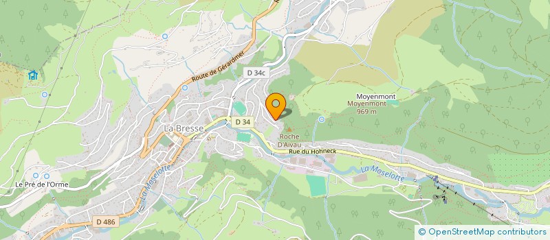 localisation de l'entreprise MADAME ANNIE VAXELAIRE  LA BRESSE